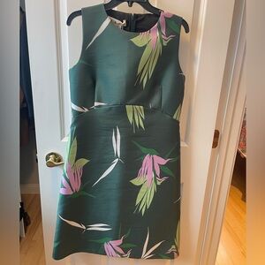 Marni Spherical Green Jacquard Dress